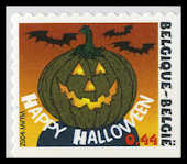 Halloween postzegel Belgie