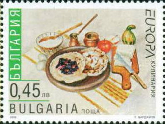 Pompoen postzegel Bulgarije