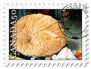 Pompoen postzegel Canada