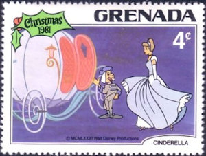 Pompoen postzegel Grenada