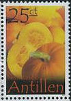 Pompoen postzegel Nederlandse Antillen