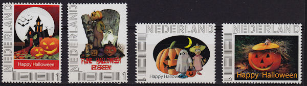 persoonlijke postzegels Halloween